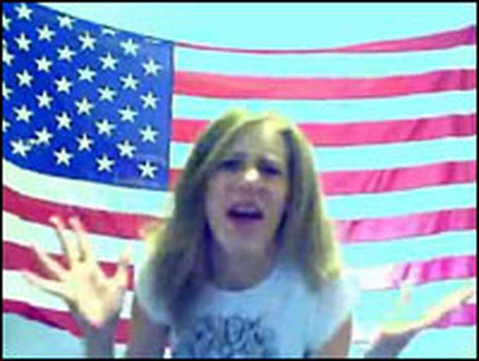 Brooke Brodack in a YouTube video. Brooke Brodack in a YouTube video.