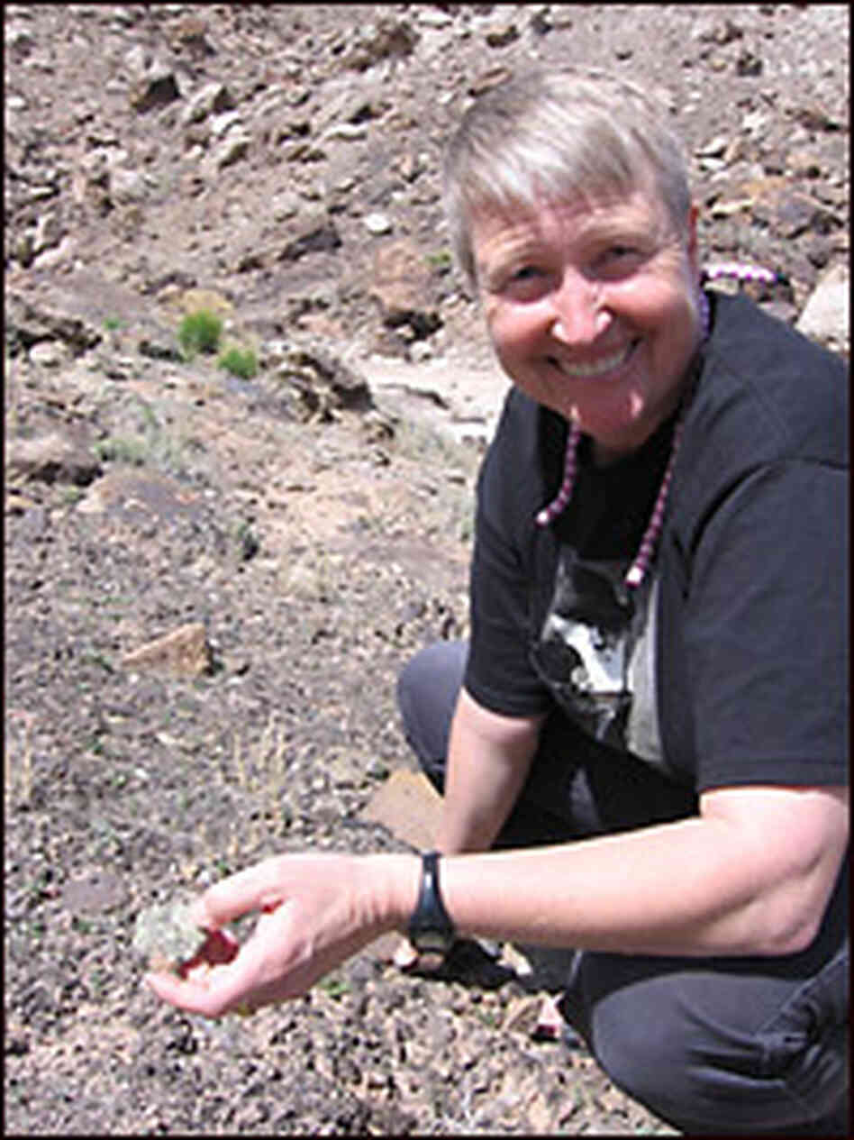 USGS ecologist Jayne Belnap. Credit: Richard Harris, NPR.