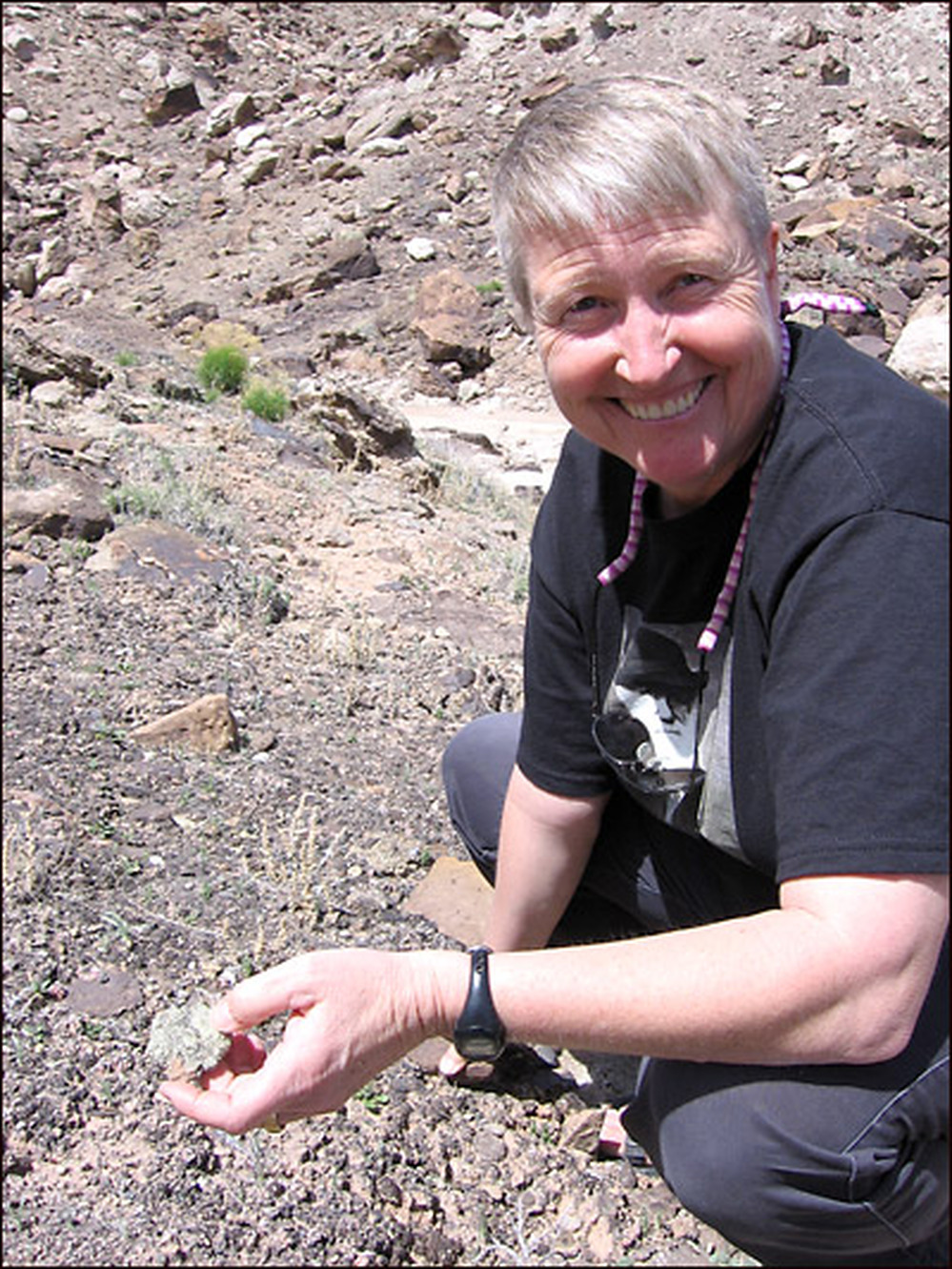 USGS ecologist Jayne Belnap. Credit: Richard Harris, NPR.