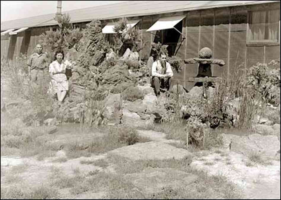 Kogita garden at the Minidoka Internment Camp. Kogita garden at the Minidoka Internment Camp.