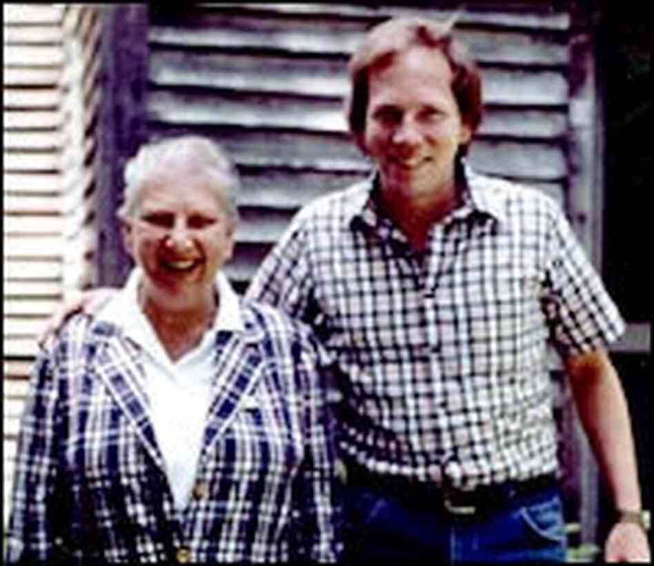 Nick Spitzer and his mother, Virginia Randolph Spitzer, July 1983, New London, Conn. Nick Spitzer and his mother, Virginia Randolph Spitzer, July 1983, New London, Conn.