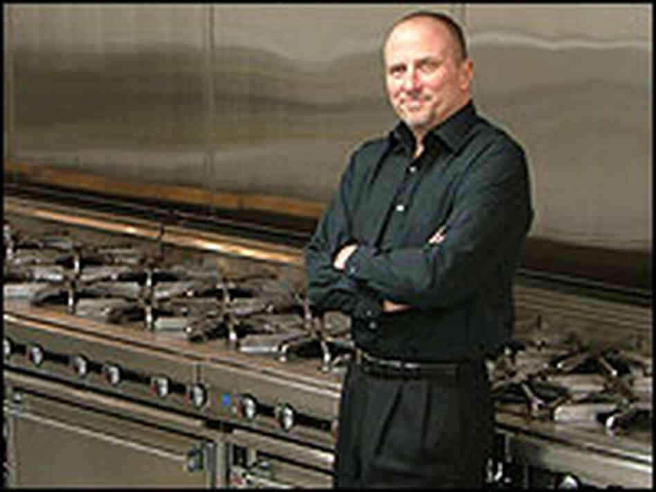 Eric Stromquist in the kitchen at the Oregon Culinary Institute. Eric Stromquist in the kitchen at the Oregon Culinary Institute.