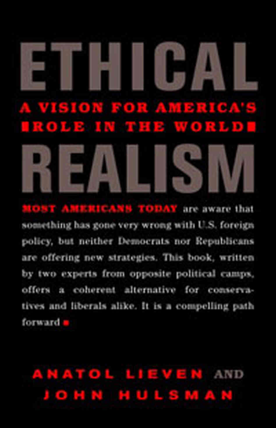 'Ethical Realism' book cover 'Ethical Realism' book cover