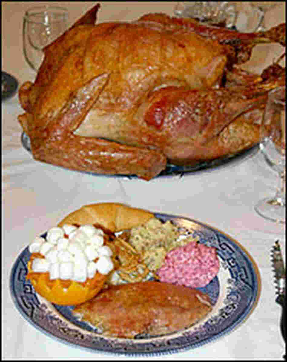 Thanksgiving dinner plate Thanksgiving dinner plate
