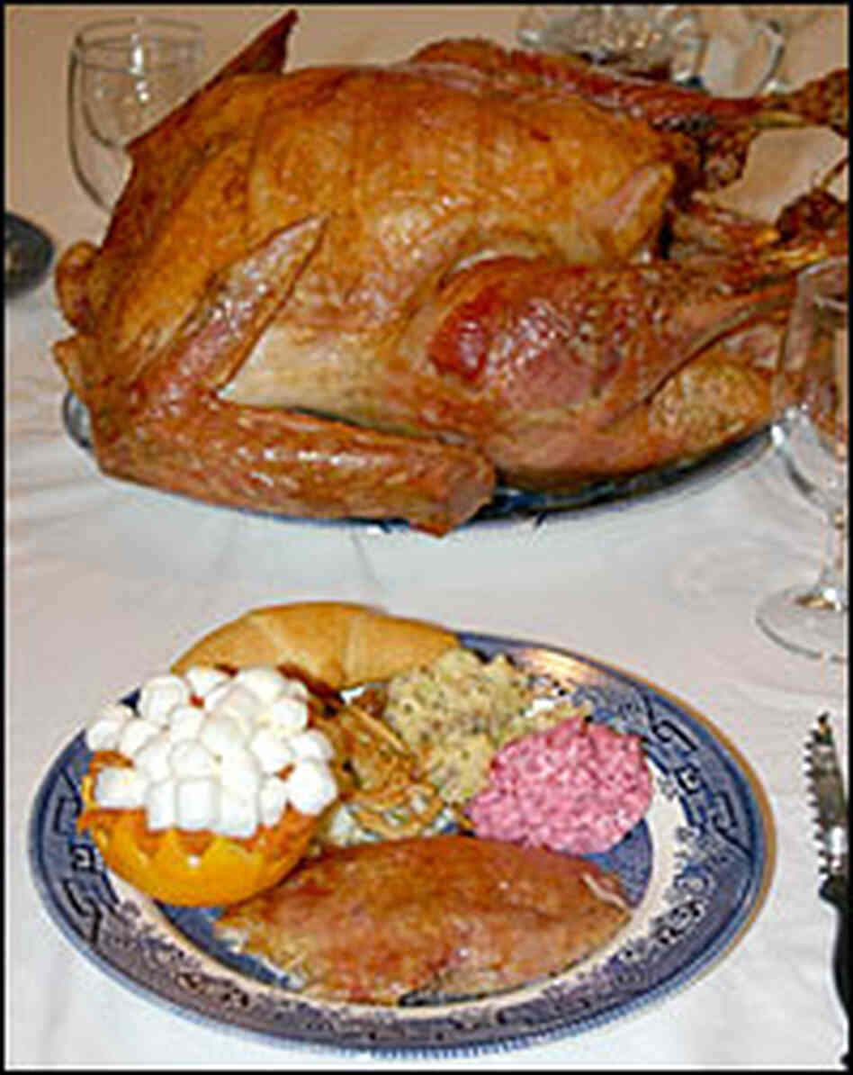 Thanksgiving dinner plate Thanksgiving dinner plate