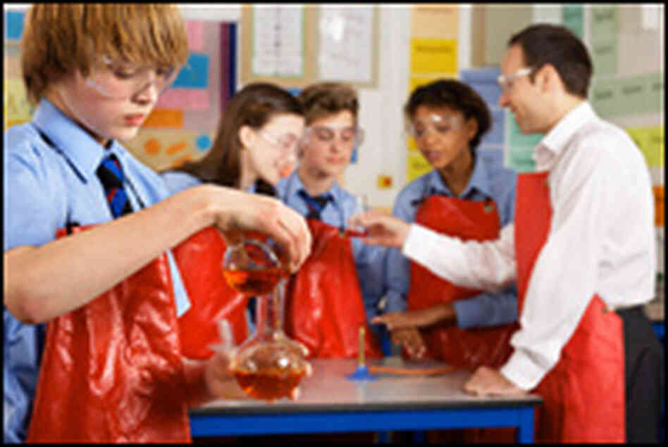 Students in Chemistry Lab Students in Chemistry Lab