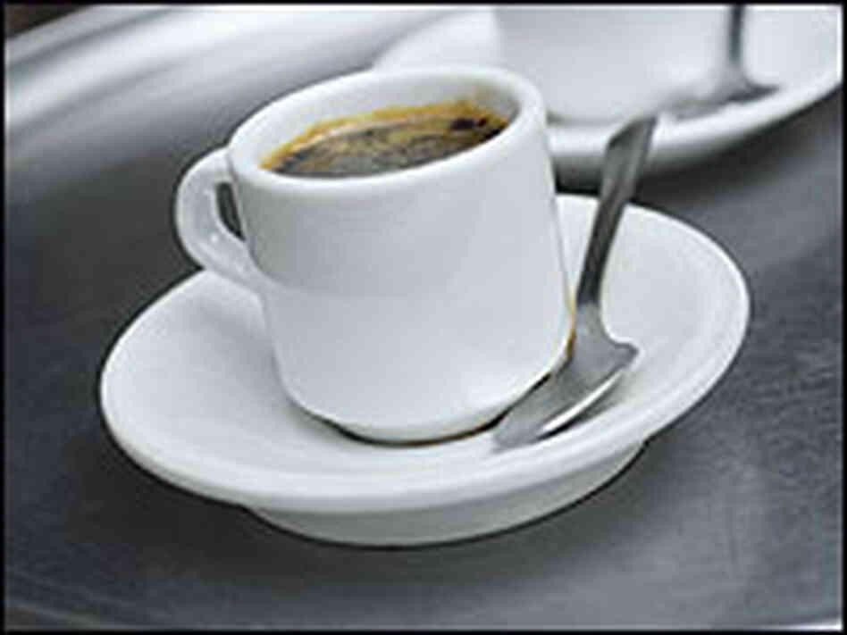 A cup of coffee A cup of coffee