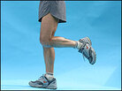 The one-legged posture is the basis for the ChiRunning technique. The one-legged posture is the basis for the ChiRunning technique.