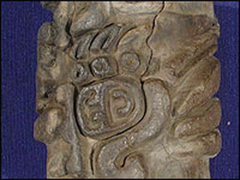 A previously discovered cylinder seal from San Andres, Tabasco, Mexico, showing glyphs also created