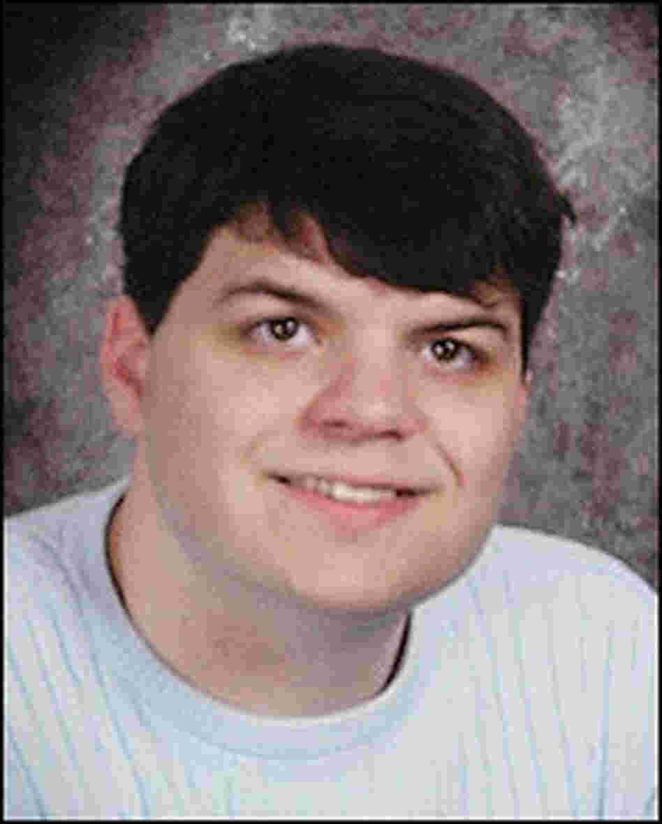 Joey Mazzafro sits for a school portrait. He is a dark-haired, broad-shouldered 19-year-old. Joey Mazzafro sits for a school portrait. He is a dark-haired, broad-shouldered 19-year-old.