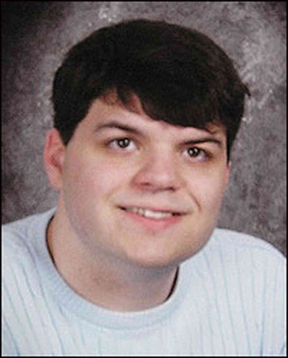 Joey Mazzafro sits for a school portrait. He is a dark-haired, broad-shouldered 19-year-old. Joey Mazzafro sits for a school portrait. He is a dark-haired, broad-shouldered 19-year-old.