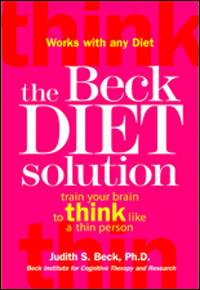 The Beck Diet Solution: Train Your Brain to Think Like a Thin Person.  Bright pink book cover.