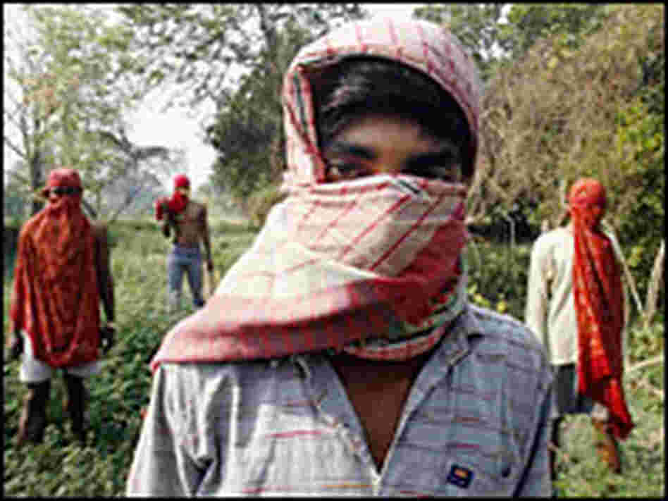 Gang member Rajiv Gope in Bihar