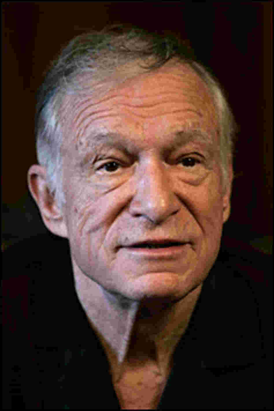 Hugh Hefner portrait