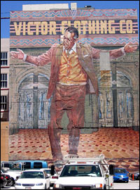The Anthony Quinn mural