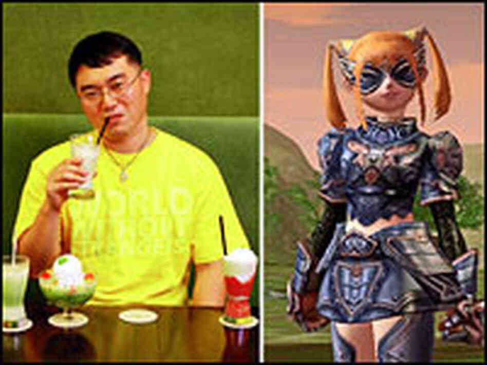 Choi Seang Rak his 'Lineage II' character, Uroo Ahs.
