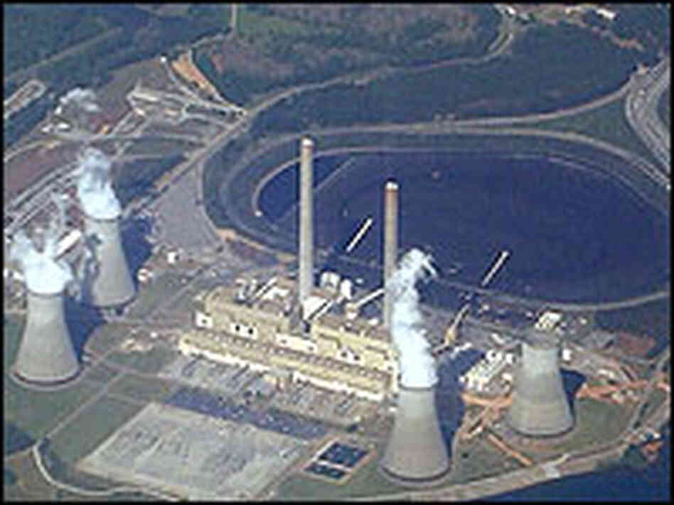 Robert W. Scherer Power Plant near Macon, Ga.