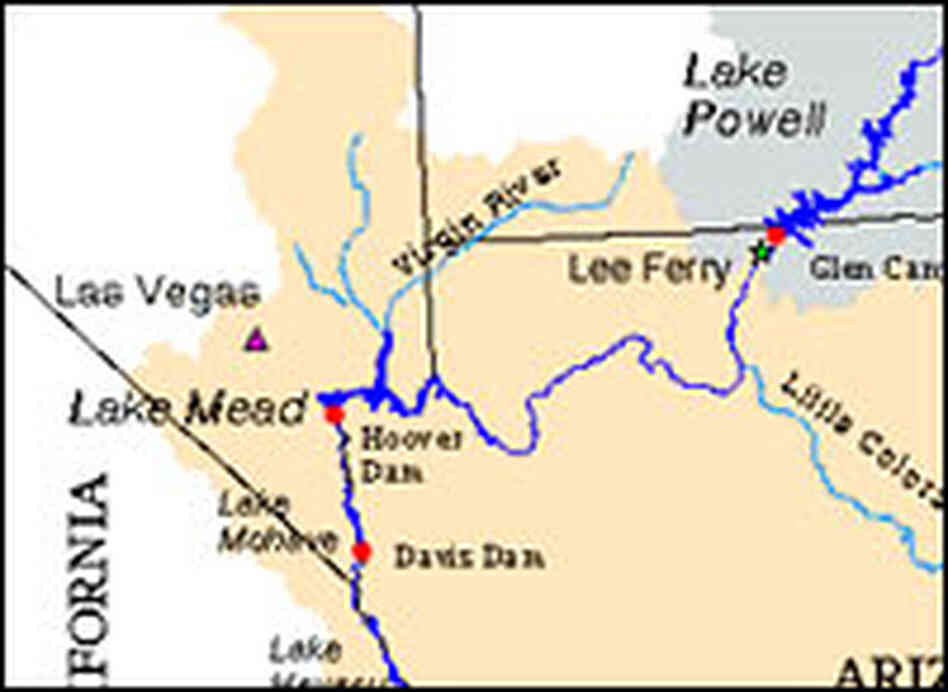 Colorado River map