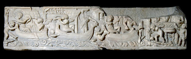 Sarcophagus of a child: From Rome, second half of the third century A.D.