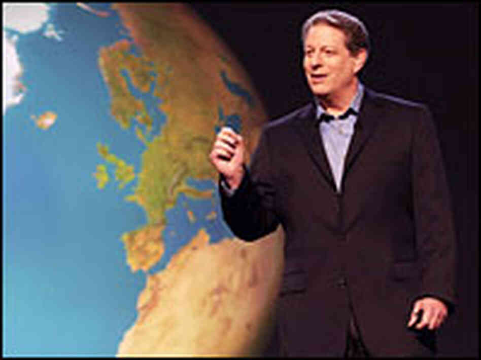 Al Gore in 'An Inconvenient Truth.'