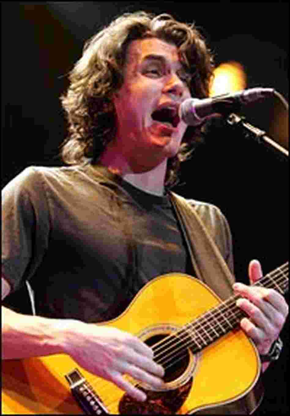 John Mayer performs at Madison Square Garden.