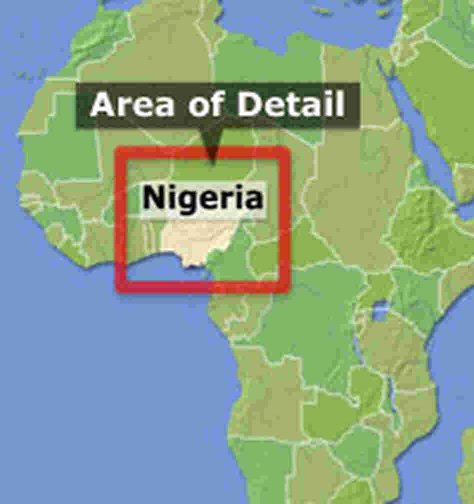 A map of the Nigerian villages visited in this series.