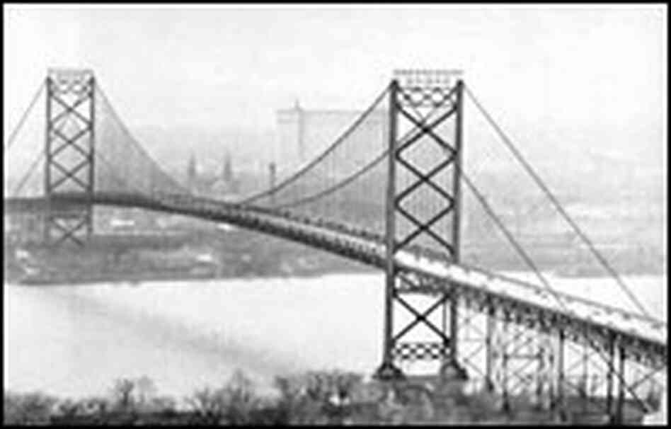 Early View of the Ambassador Bridge