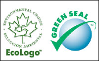 EcoLogo and Green Seal tell whether a product is environmentally friendly