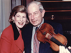 NPR's Legal Affairs Correspondent Nina Totenberg, with her father Roman.