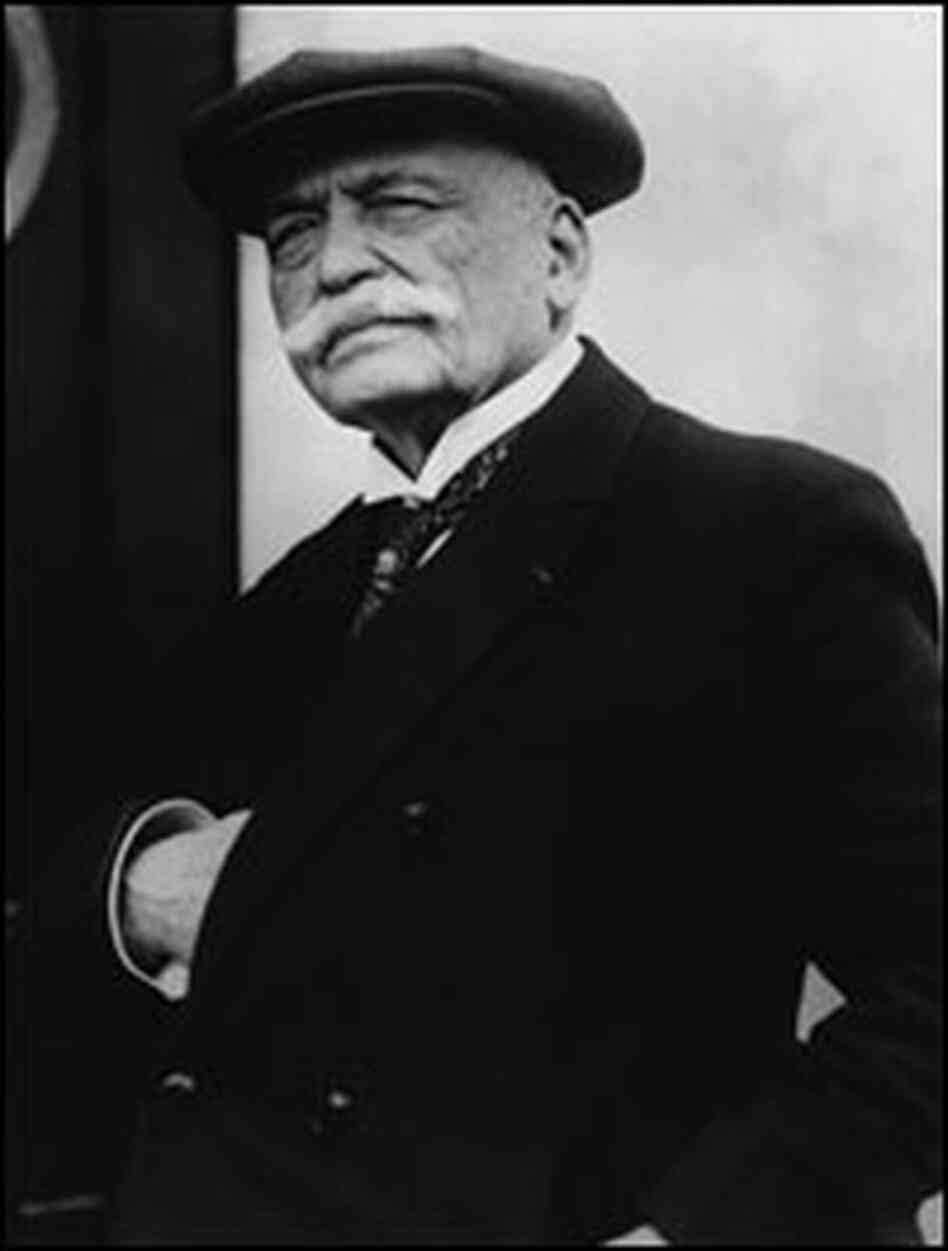 The French chef Auguste Escoffier in Paris. The French chef Auguste Escoffier in Paris.