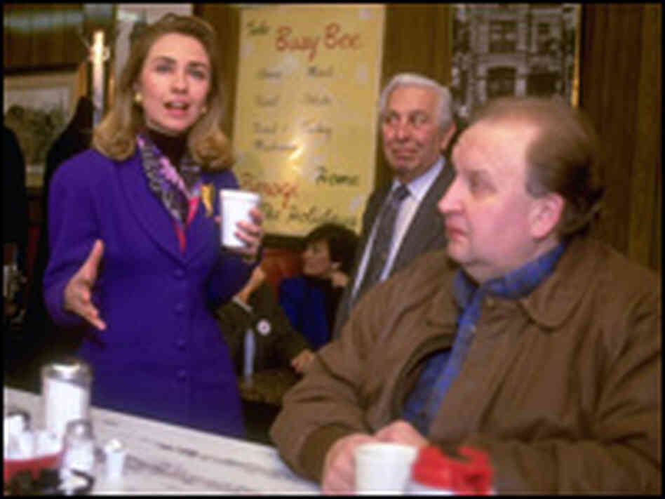 Clinton at Busy Bee Clinton at Busy Bee
