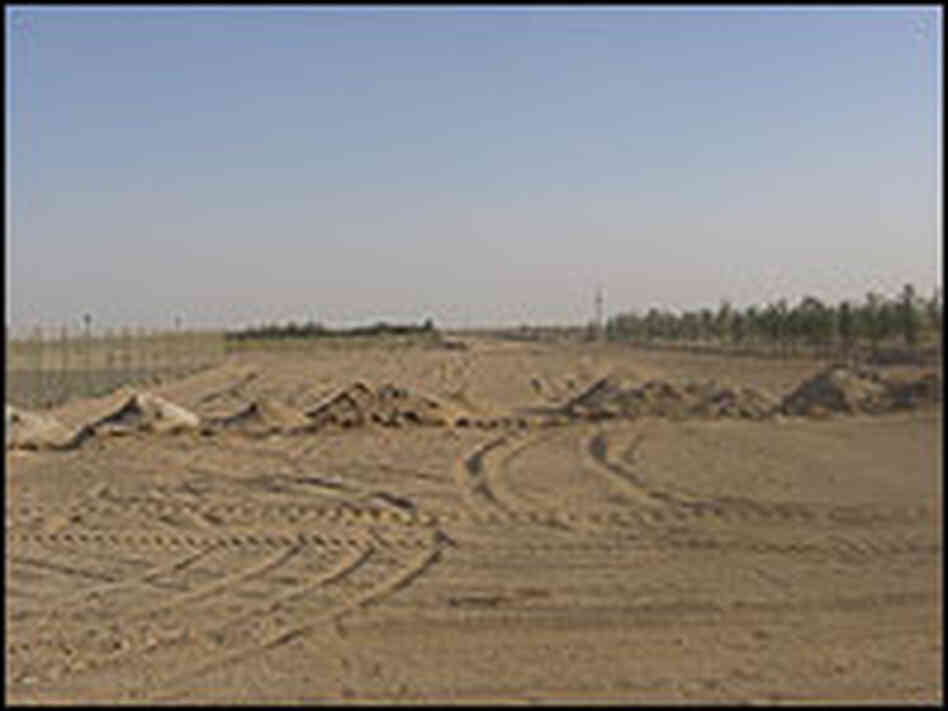 Future site of Masdar City Future site of Masdar City