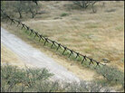 Vehicle fencing outside Nogales Vehicle fencing outside Nogales