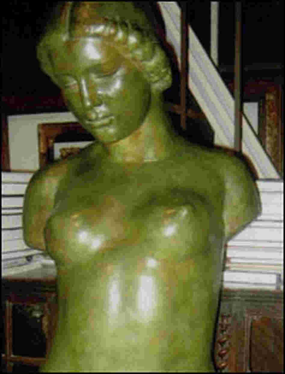 Maillol sculpture of Vierny.