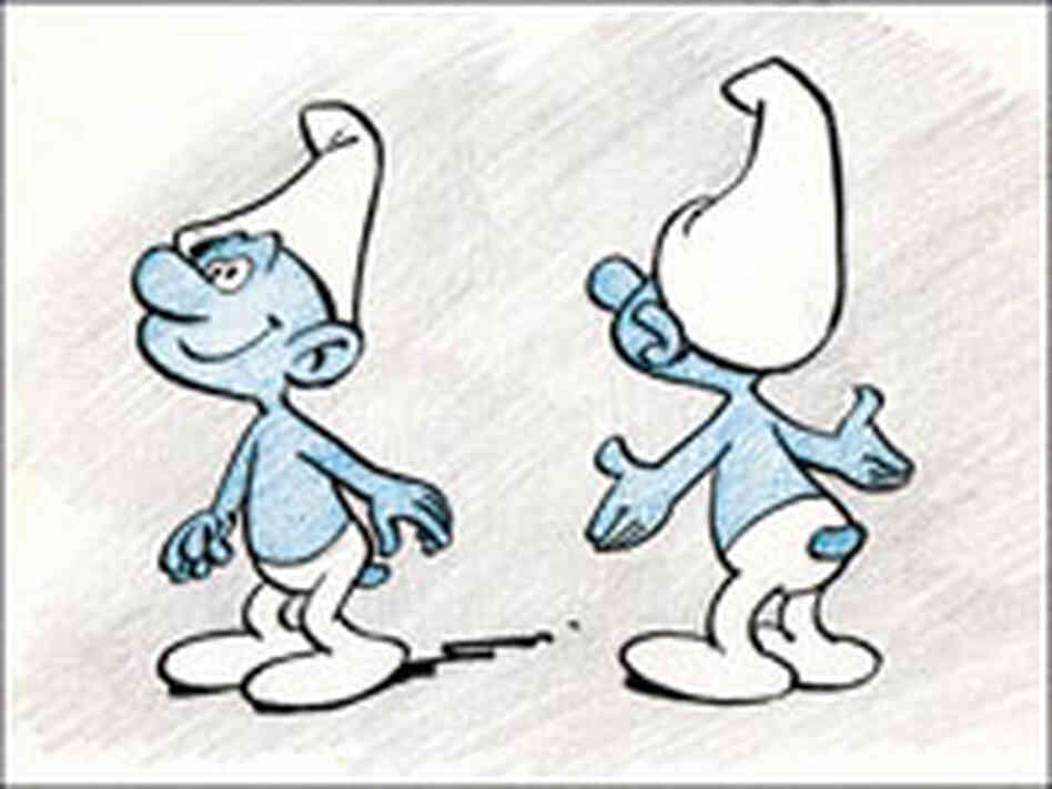 The first definitive design for a Smurf.