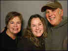 Mary (left) and Peter Vincelli with their daughter Lauren.