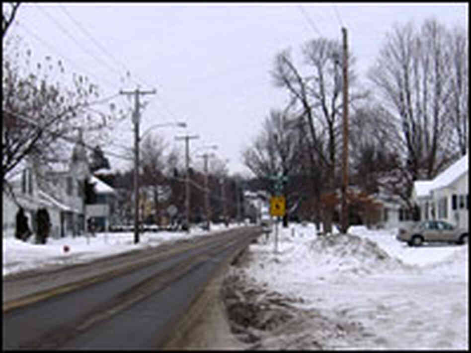 Canusa Avenue sits between Vermont and Canada.