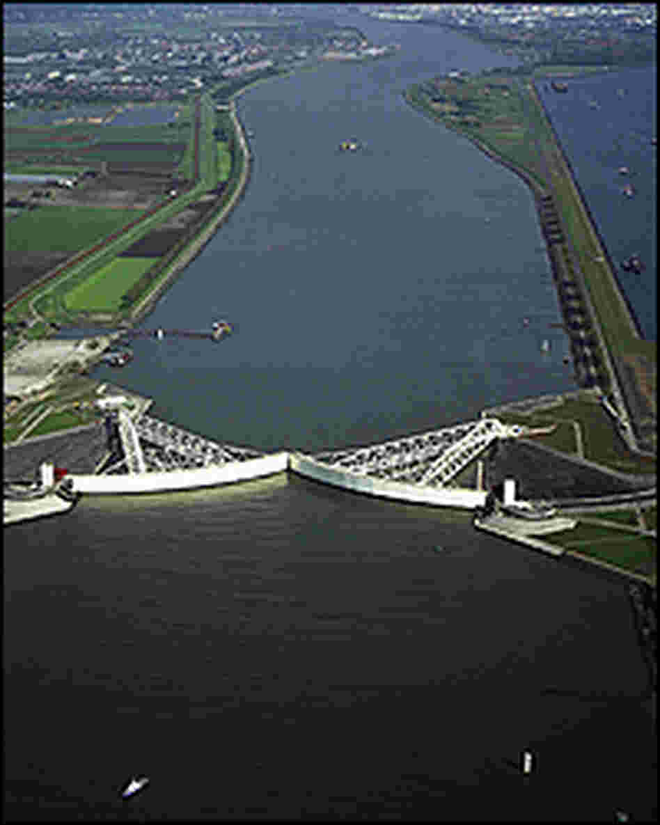 The Maeslant barrier The Maeslant barrier