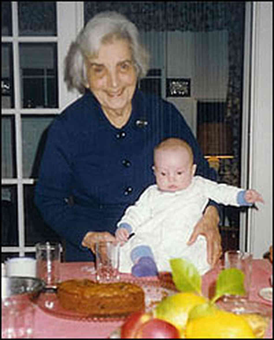 Rose Nader with her great-grandson. Rose Nader with her great-grandson.