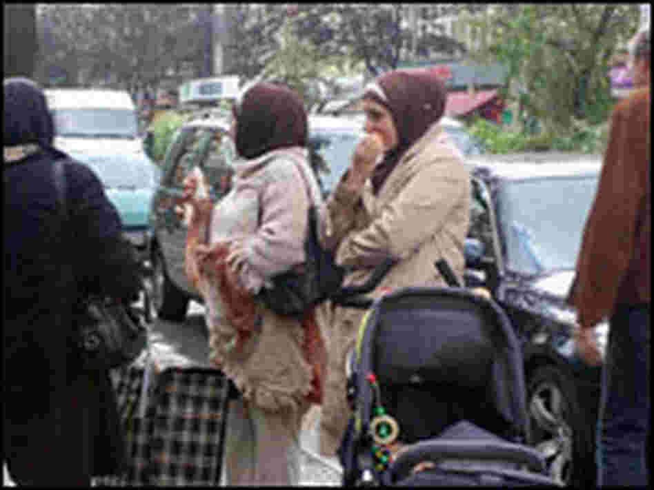 Women in the Neukölln district of Berlin