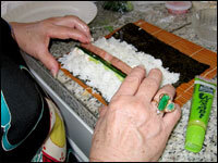 Miura creating a