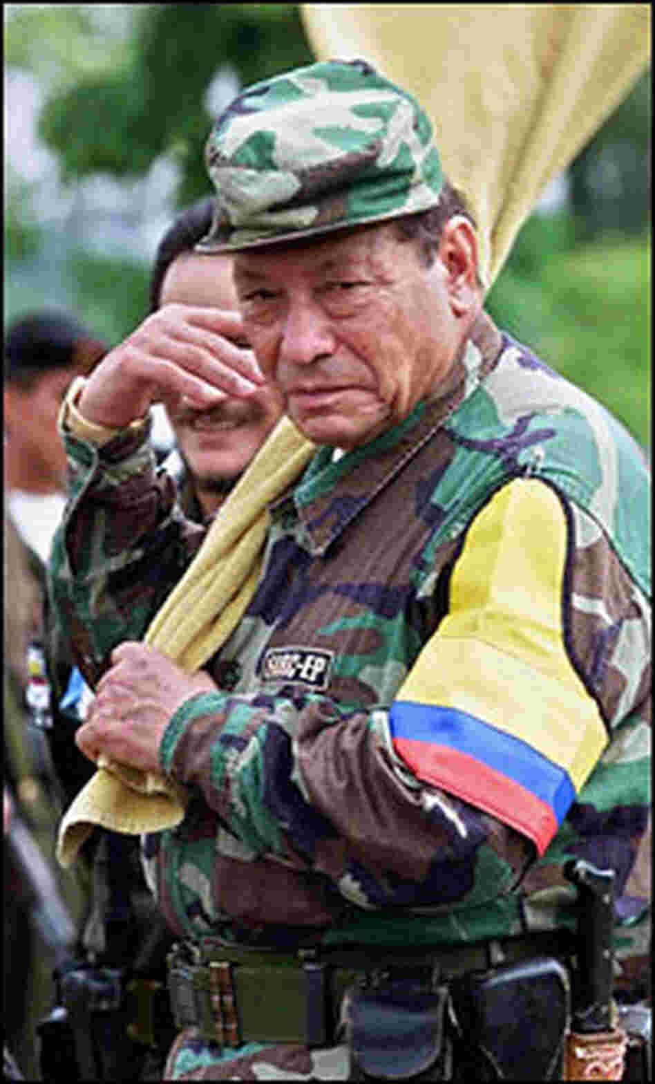 Manuel Marulanda was the top commander of FARC.