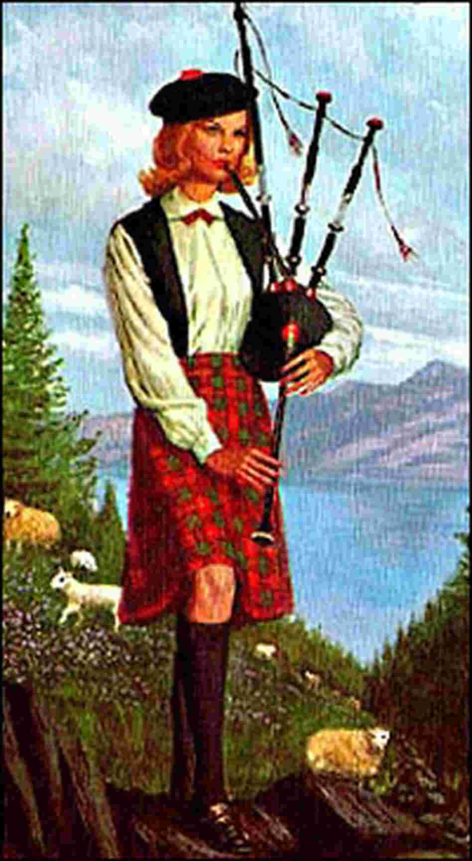 Nancy Drew Plays the Bagpipes