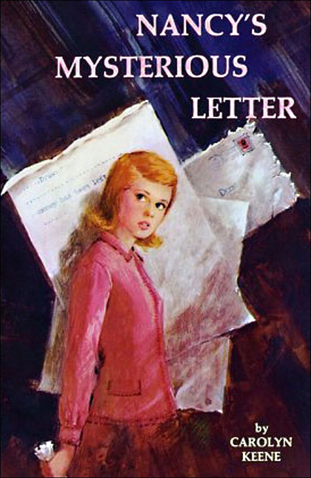 Nancy Drew Pink Book Cover