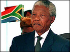 Primary: Nelson Mandela at his inauguration as South African president in 1994 Primary: Nelson Mandela at his inauguration as South African president in 1994