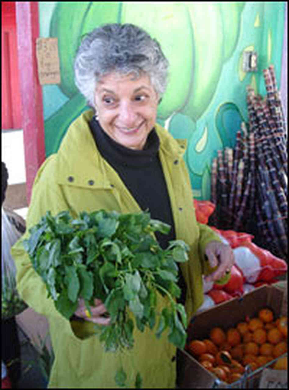 Niloufer Ichaporia King prowls about six farmers markets a week.