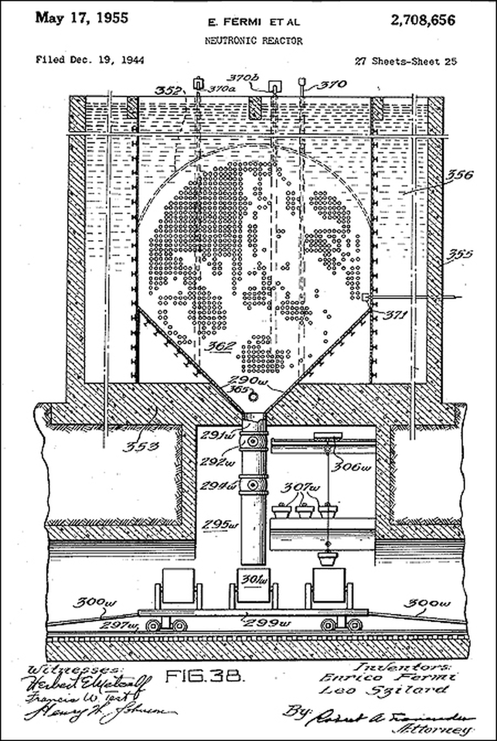 Neutronic reactor patent