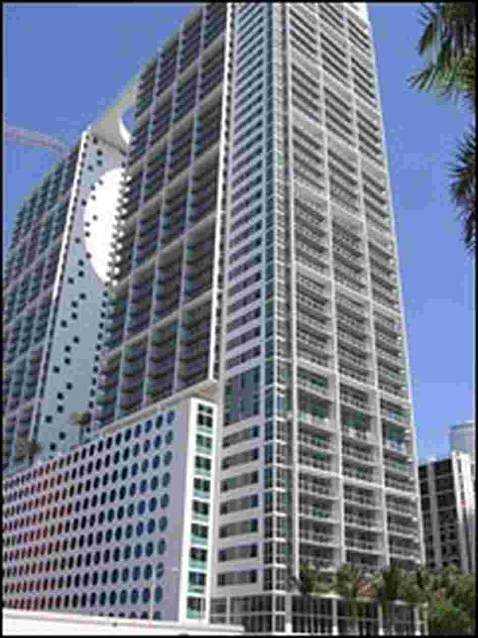 The Brickell 500 high-rise is Jose Perez' latest condo project in downtown Miami.