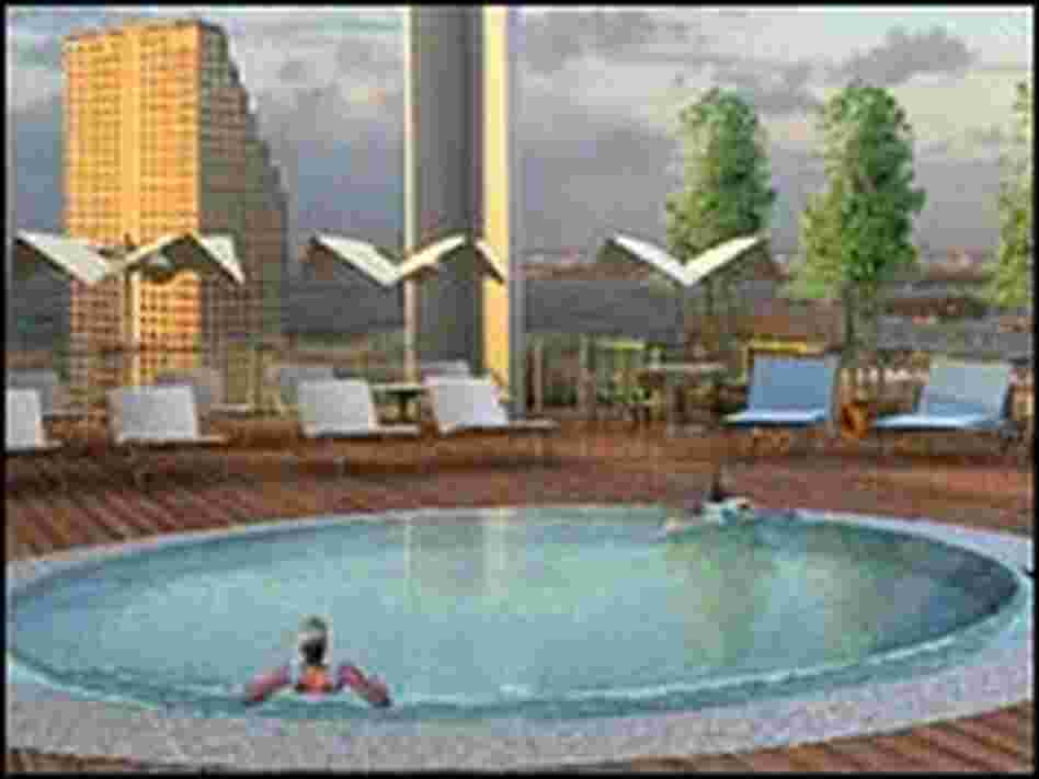 The condos at 500 Brickell feature rooftop pools among other luxuries.