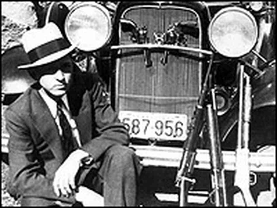 American outlaw Clyde Barrow.